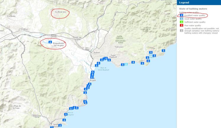 Strand - vannkvalitet