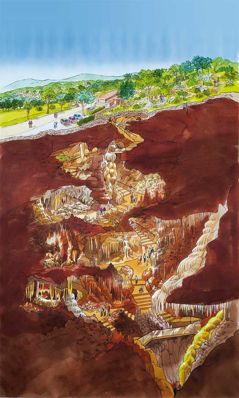 Grotte de Saine-Cezaire 2