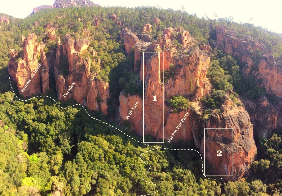 Gorges du Blavet - Right side (Rive Gauche)